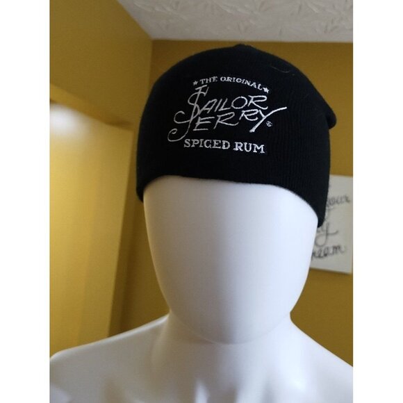 Sailor Jerry Spiced Rum Black Beanie - Picture 1 of 4